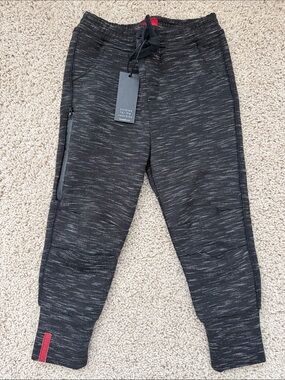 Haus of JR Kids Heather Black Jogger Pants